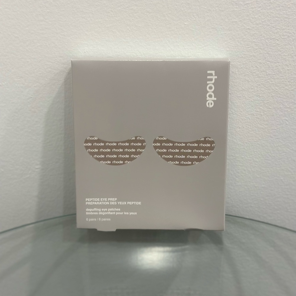 RHODE Peptide Eye Prep - Depuffing Eye Patches (6 pairs in box)